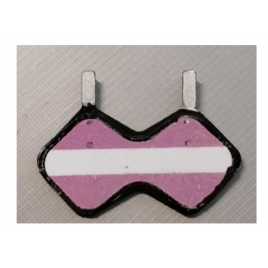 Panneau fin de caténaires, cacahuète, soutien-gorge, 1/32