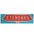 Plaque train Etendard