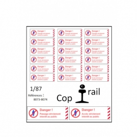 Signalétique Ho 8073-8074