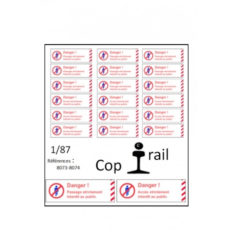 Signalétique Ho 8073-8074