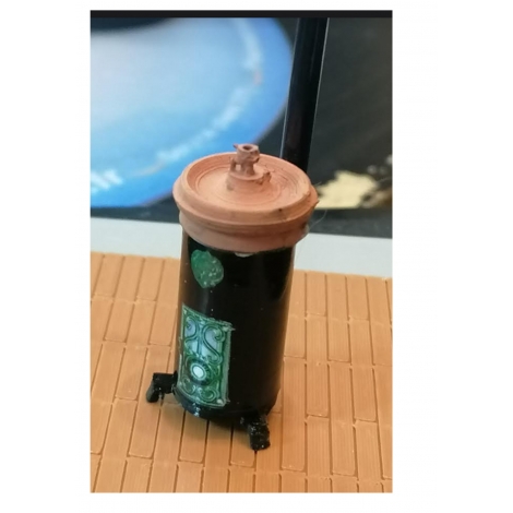 1/43,5 poêle à bois ou charbon genre Godin