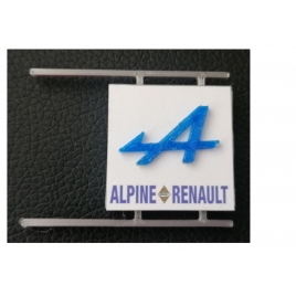 1/43,5. Enseigne Alpine-Renault