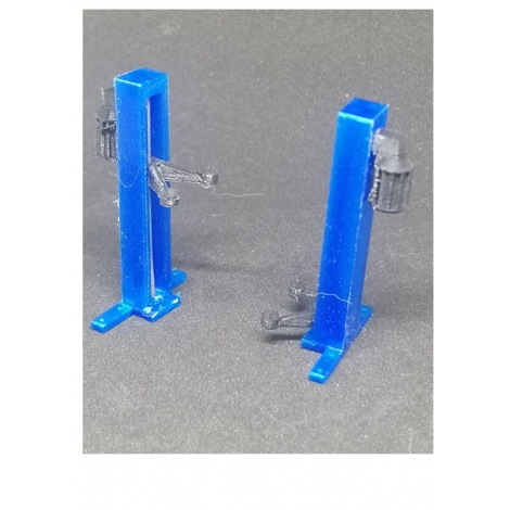 Elévateur atelier automobile 1/43,5 diorama