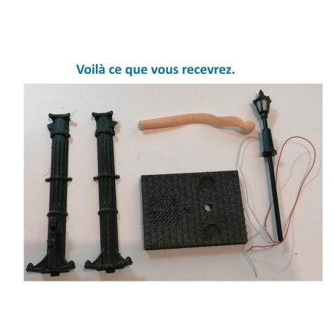 Manche à eau Etat, 1/43,5 échelle zéro