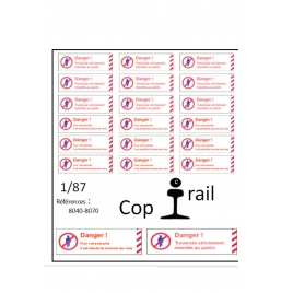 Signalétique ho 8040-8070