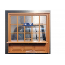 Bureau de chef de gare, échelle zéro 1/43,5