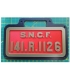 Plaque locomotive 141 R 1126