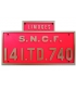 Plaque locomotive 141 R 1126