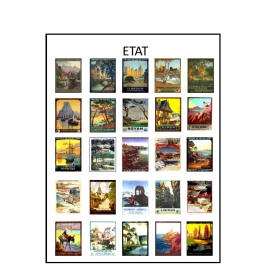 Affcihes Chemins de fer de l'Etat, échelle zéro 1/43,5