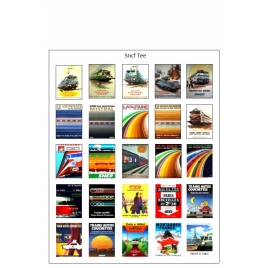 Affiches Sncf TEE, échelle ho, 1/87