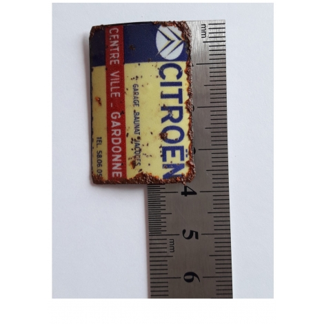 Plaque Garage Citroen Gardonne 1/43,5-1/87