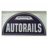 Plaque Sncf, "Autorails"