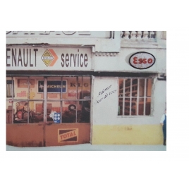 Plaque émaillée Esso, 1/43-1/87