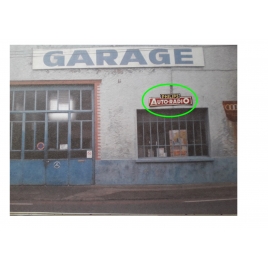 Repro de plaque émaillée "Philips Auto-Radio" 1/43