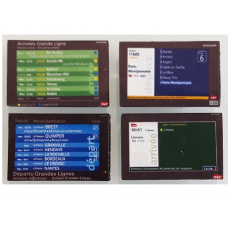 Ecrans d'information TFT 46'' Ho x 4