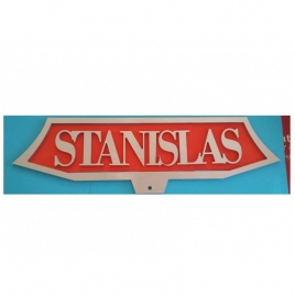 Plaque Train Stanislas