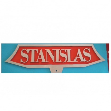 Plaque Train Stanislas