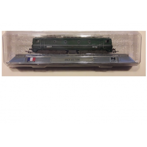 Echelle N 1/160 Motrice CC7121 record du monde de vitesse