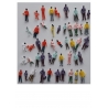 Lot de 50 personnages environ, ho 1/87
