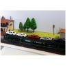 Voitures 1/87 pour porte-autos train auto-couchettes