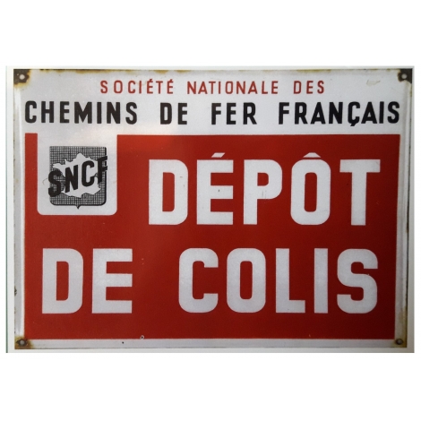 Carte postale Dépôt de colis