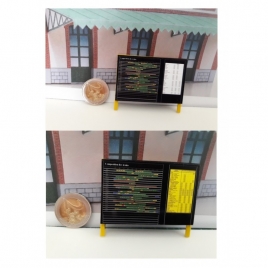 Tableau de compo des trains double face Zéro