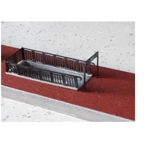 Garde-corps de trémie pour escalier de souterrains, gares et villes