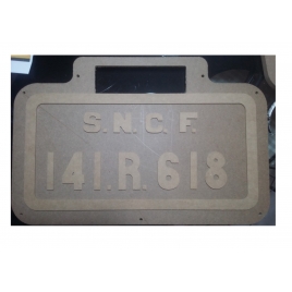 Plaque  141 R