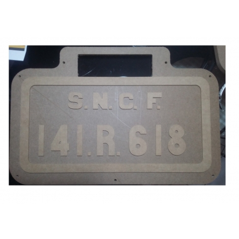 Plaque  141 R