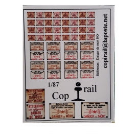 Danger de mort, machines et passages supérieurs