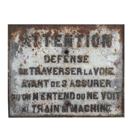 Attention, défense de traverser la voie, 1/43