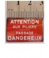 Attention aux piliers Passage Dangereux 1/43,5
