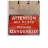 Attention aux piliers Passage Dangereux 1/43,5