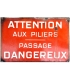 Attention aux piliers Passage Dangereux 1/43,5