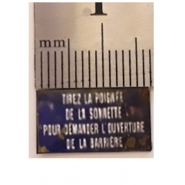 Tirez la poignée de la sonnette 1/43,5