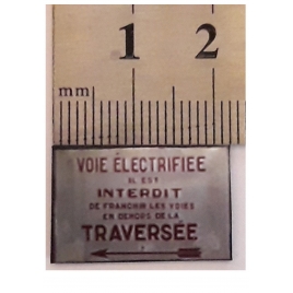 Voie électrifiée 3ème rail  Train jaune Métro Maurienne 1/43,5