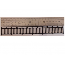 Barrière fonte oblong échelle zéro