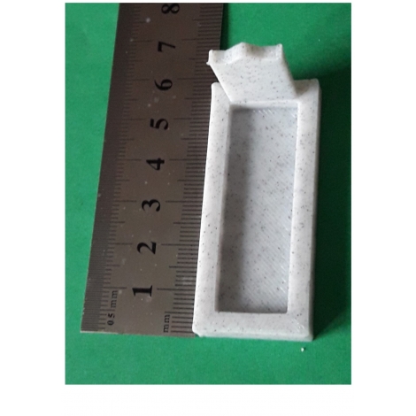 Pierre tombale N° 1 échelle zéro