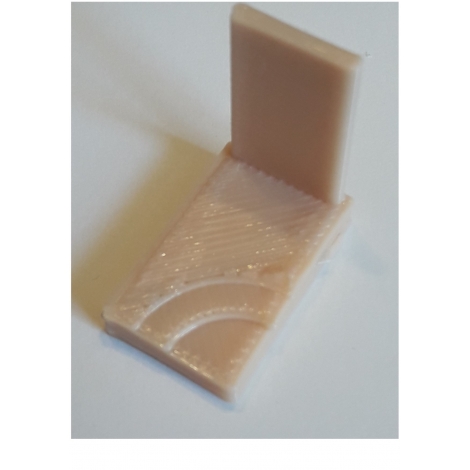 Pierre tombale inspirée de la Tombe d' Alain Bashung, échelle ho