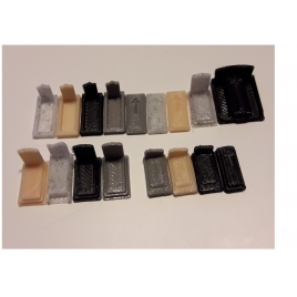 17 pierres tombales échelle N