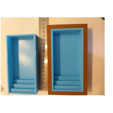 Grande piscine échelle zéro