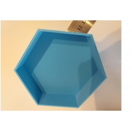 Grande piscine hexagonale échelle zéro