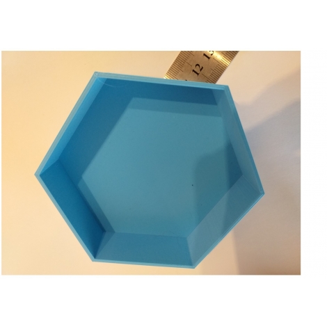 Grande piscine hexagonale échelle zéro