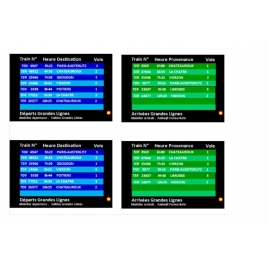 Ecrans TFT 46'' Zéro