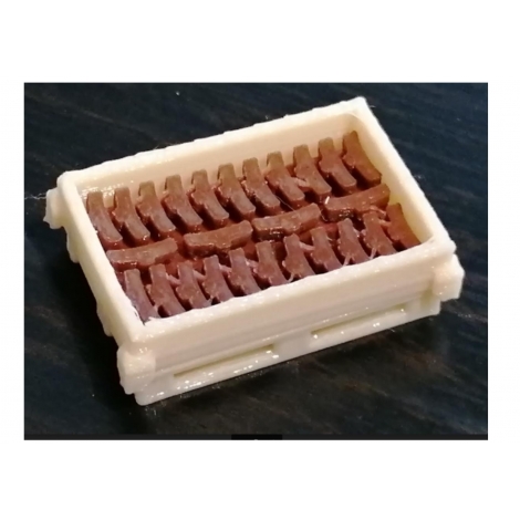 Palette de semelles de freins échelle Zéro