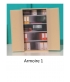 Armoire de bureau  échelle zéro.