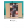 Armoire de bureau n°1  échelle zéro.