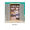 Armoire de bureau mod 2,  échelle zéro.