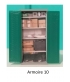 Armoire de bureau ou d'atelier, mod 10, échelle zéro