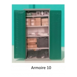 Armoire de bureau ou d'atelier, mod 10, échelle zéro